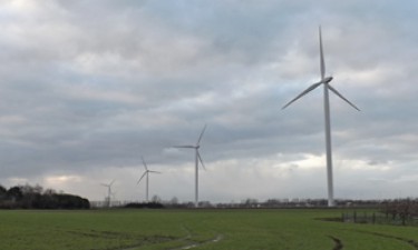 Windturbine te Wielsbeke